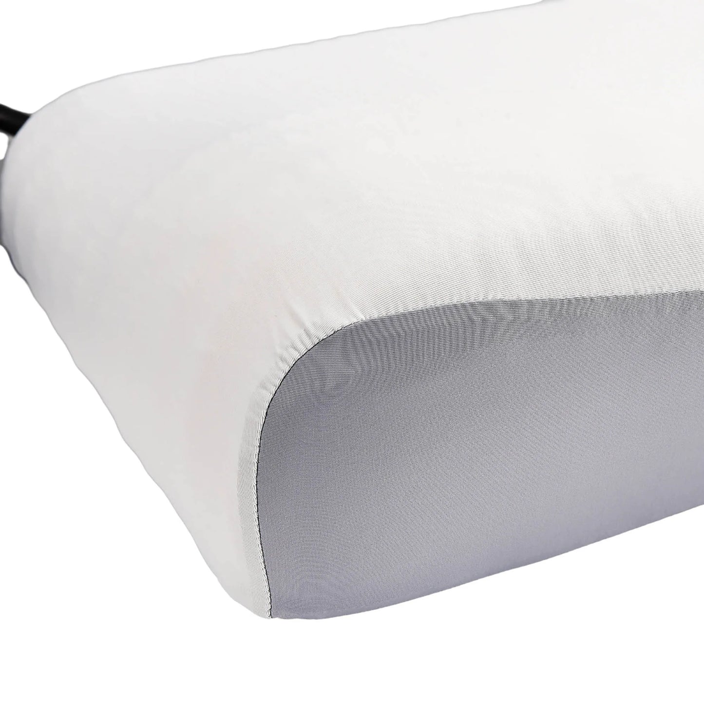 Gray Ergonomic Butterfly Memory Foam Pillow for Neck Support, Comfort, and Pain-Free Sleep