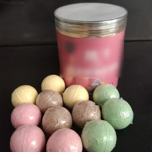 New Herb Essential Oil Foot Bath Salt Powder Ball Herbal Foot Bath Pill Bath Instant Effervescent Ball Foot Spa Ванночка Для Ног