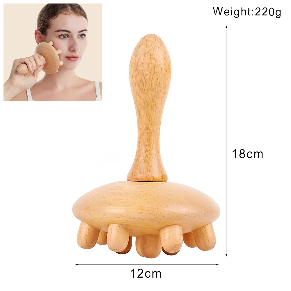 Strumenti Professionali per Massaggi in Legno Massiccio e Bamboo