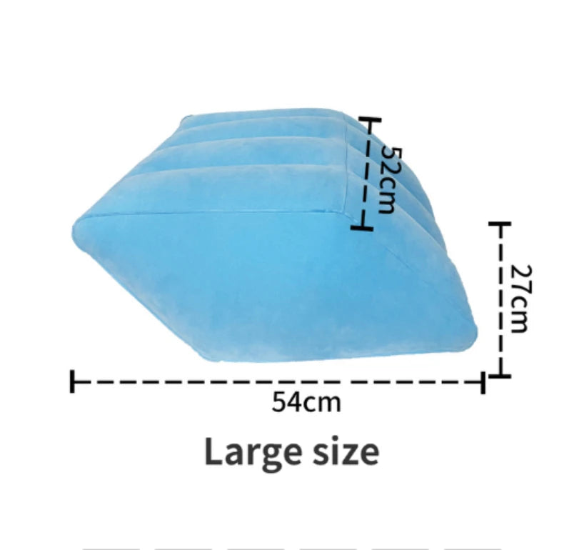 U-Shaped Side Sleepers Pillow Neck Back Pain Relieve Health Cushion Spine Protection Pillow Side Pillow Inflatable Leg Pillow