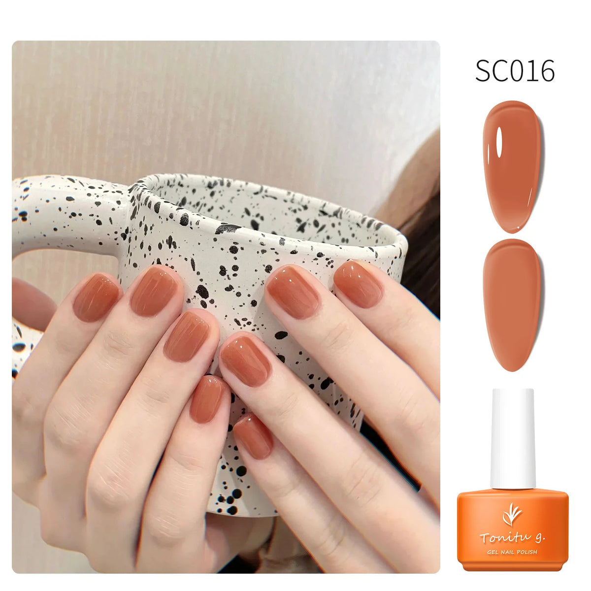 Tonitu G 7ml Semi-permanent Jelly Gel Nail Polish 59 Colors Natural Transparent  Summer Nails Art Soak Off  UV LED Gel  Varnish