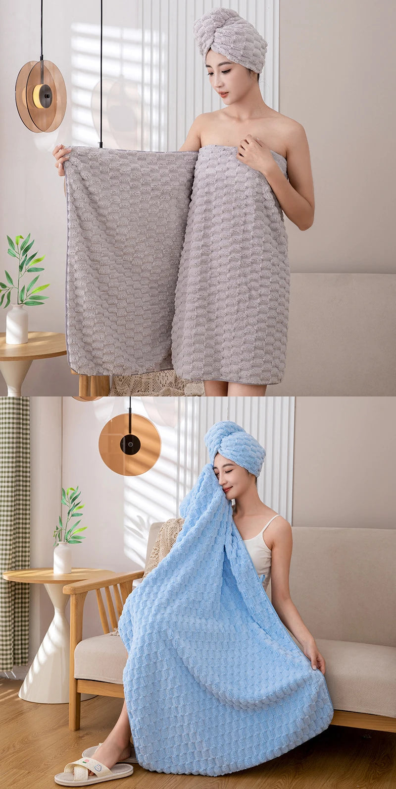 Coral Cloud Velvet Towel Thickened Bath Strong Water Absorption Microfiber Quick-drying Skin-friendly Face Wash Towel