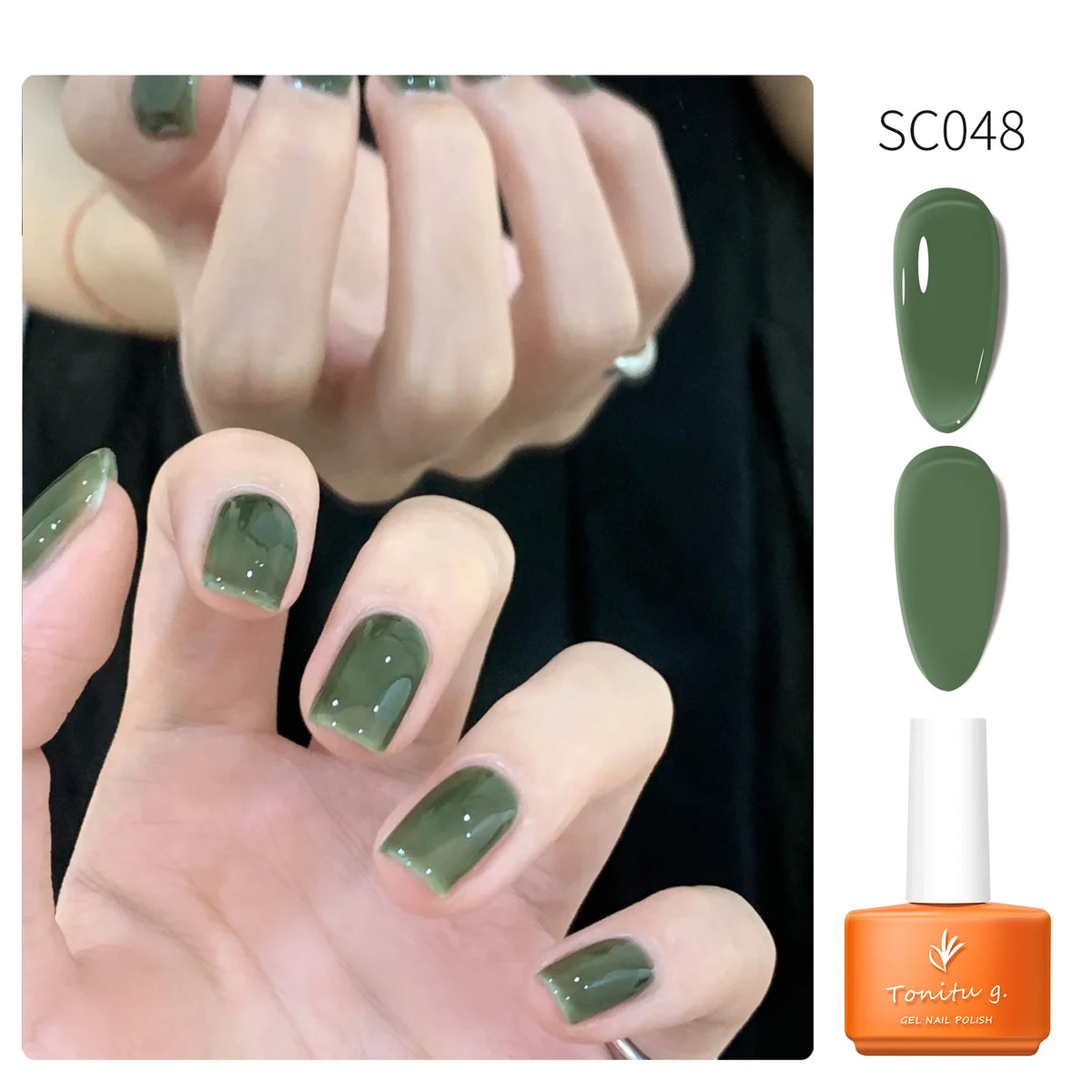 Tonitu G 7ml Semi-permanent Jelly Gel Nail Polish 59 Colors Natural Transparent  Summer Nails Art Soak Off  UV LED Gel  Varnish