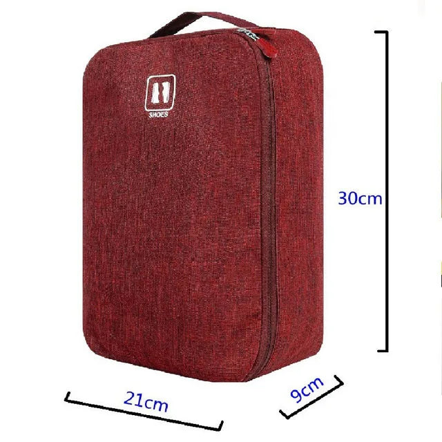 Women Portable Travel Shoe Bag Waterproof Men Shoes Storage Bags Home Shoe Closet Organizer Travel Accessories