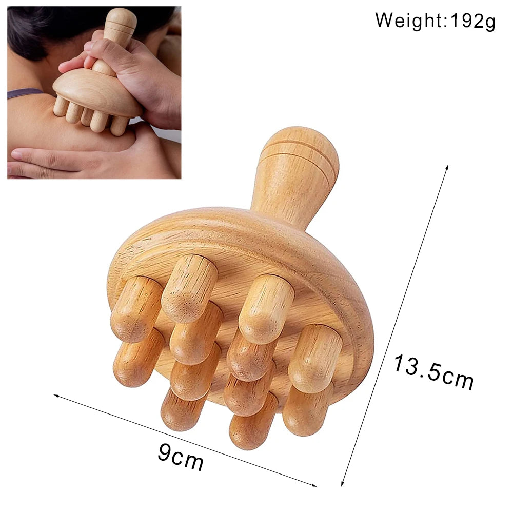 Strumenti Professionali per Massaggi in Legno Massiccio e Bamboo