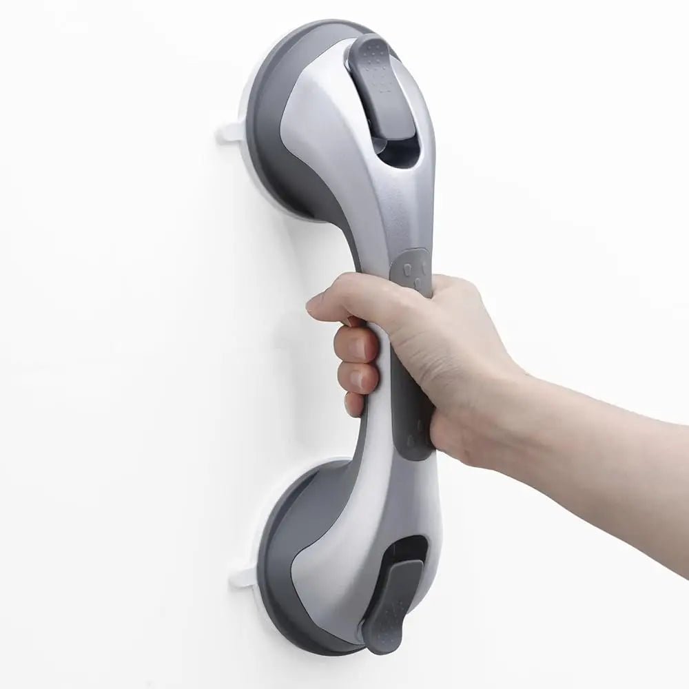 TAILI 1/2pcs Shower Grab Bars for Seniors Suction Cup 12 inch Grab Bars for Shower and Bathroom, Safety Handle for Children