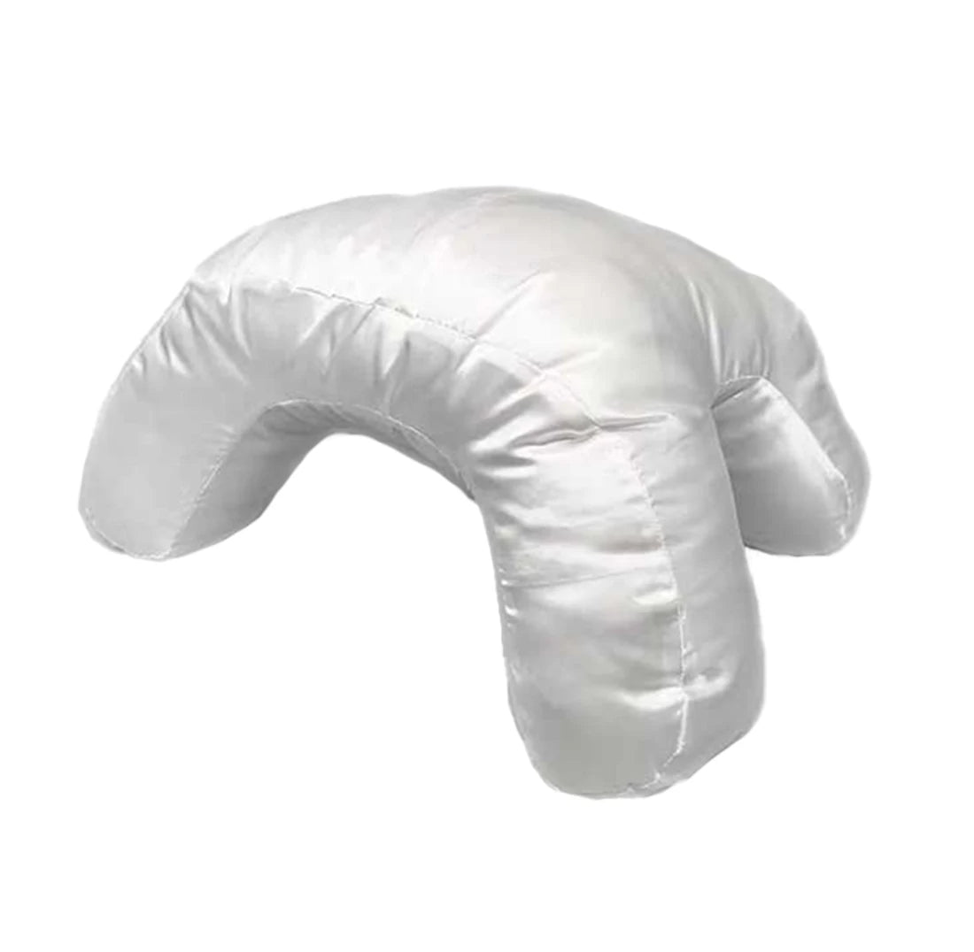 Face Pillow + Free White Satin Pillowcase! Beauty Sleep, Anti Wrinkles-Aging, Back Sleep