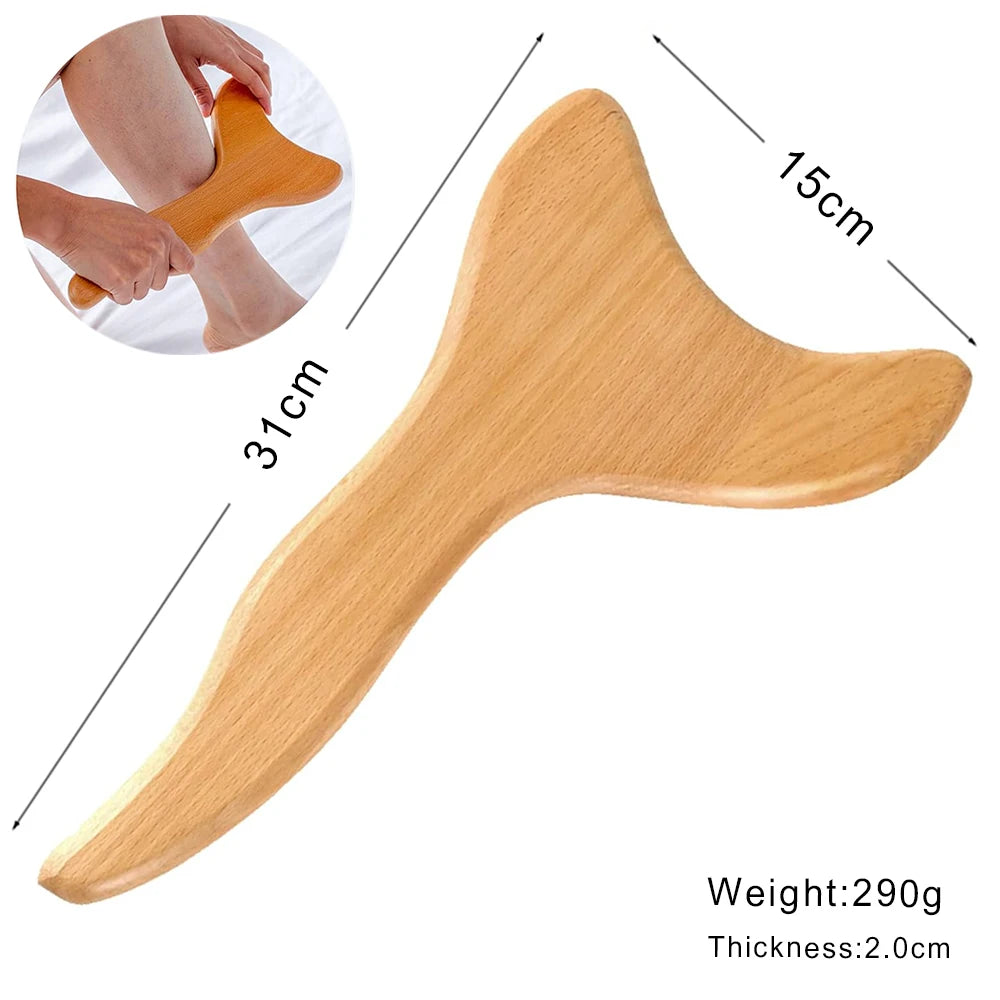 Strumenti Professionali per Massaggi in Legno Massiccio e Bamboo