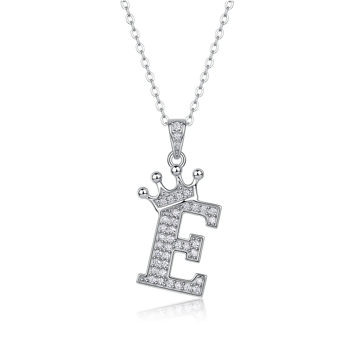 Collana con Lettere dell'Alfabeto in Moissanite D Color VVS1 Certificata