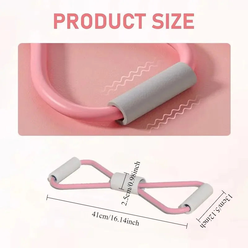 Yoga Resistance Bands Elastic Band Sports Exercise Puller 8-shaped Chest Expander for Body Building Home Gym Fitness Equipment