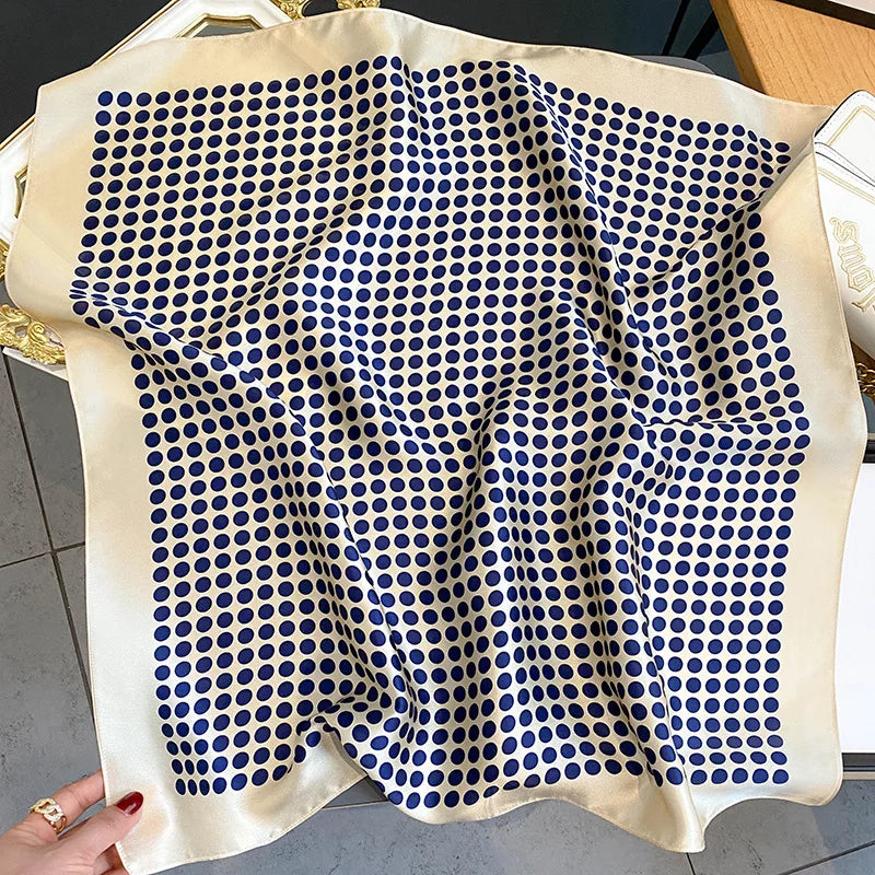 Foulard in Seta di Gelso a Stampe Fantasia