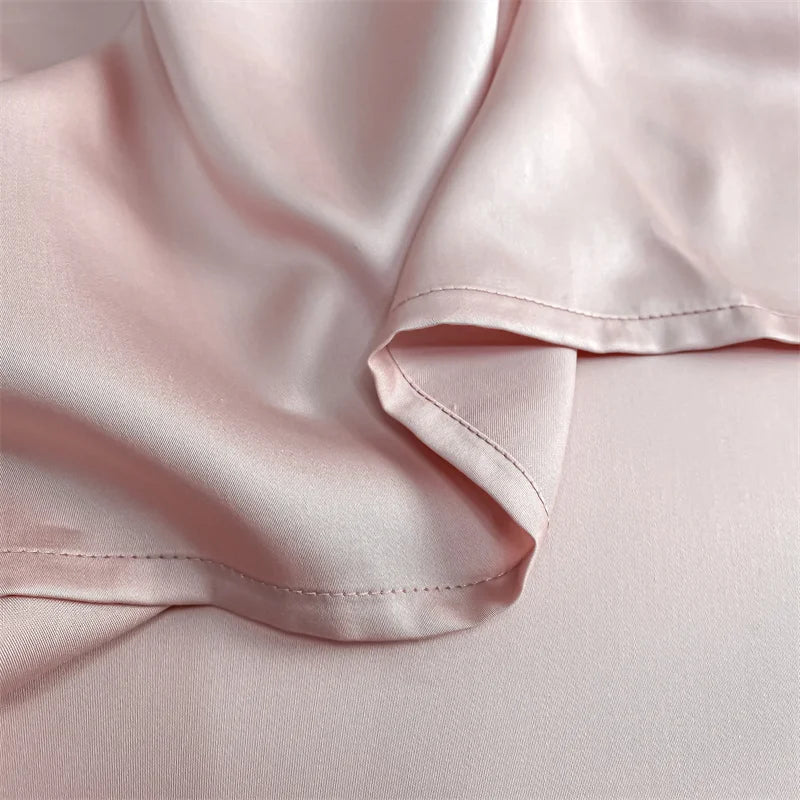 100% Bamboo Bed Sheet Flat Bed Sheets Luxury Flat Sheet Solid Color Single/Double/King/Queen Size Bed Linens Summer Cooling 2024