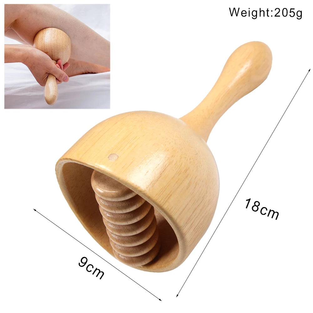 Strumenti Professionali per Massaggi in Legno Massiccio e Bamboo