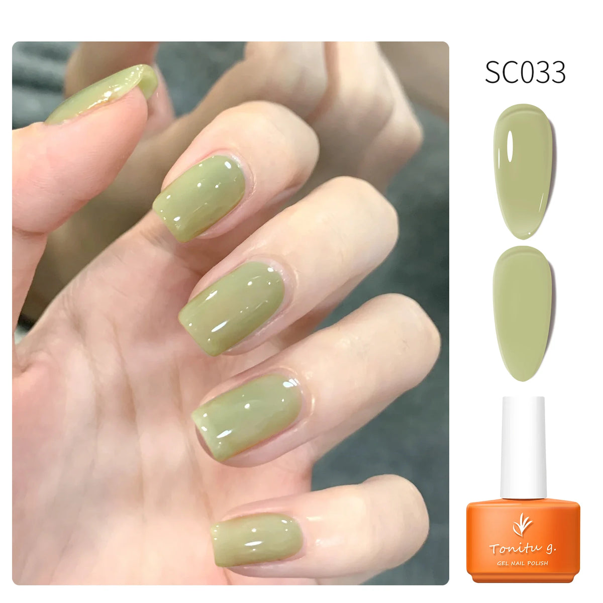 Tonitu G 7ml Semi-permanent Jelly Gel Nail Polish 59 Colors Natural Transparent  Summer Nails Art Soak Off  UV LED Gel  Varnish