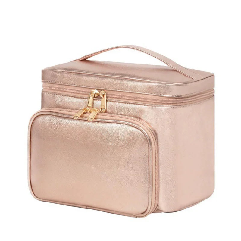 Large-sized Waterproof Makeup Bag Portable Large Size Cosmetic Travel Bag waterproof pu outdoor travel makeup bag