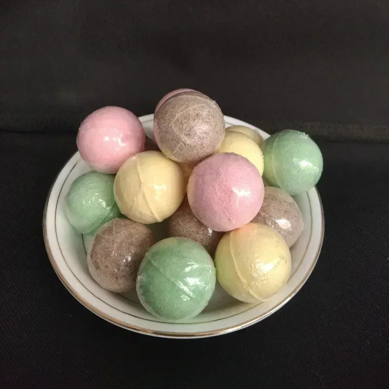 New Herb Essential Oil Foot Bath Salt Powder Ball Herbal Foot Bath Pill Bath Instant Effervescent Ball Foot Spa Ванночка Для Ног