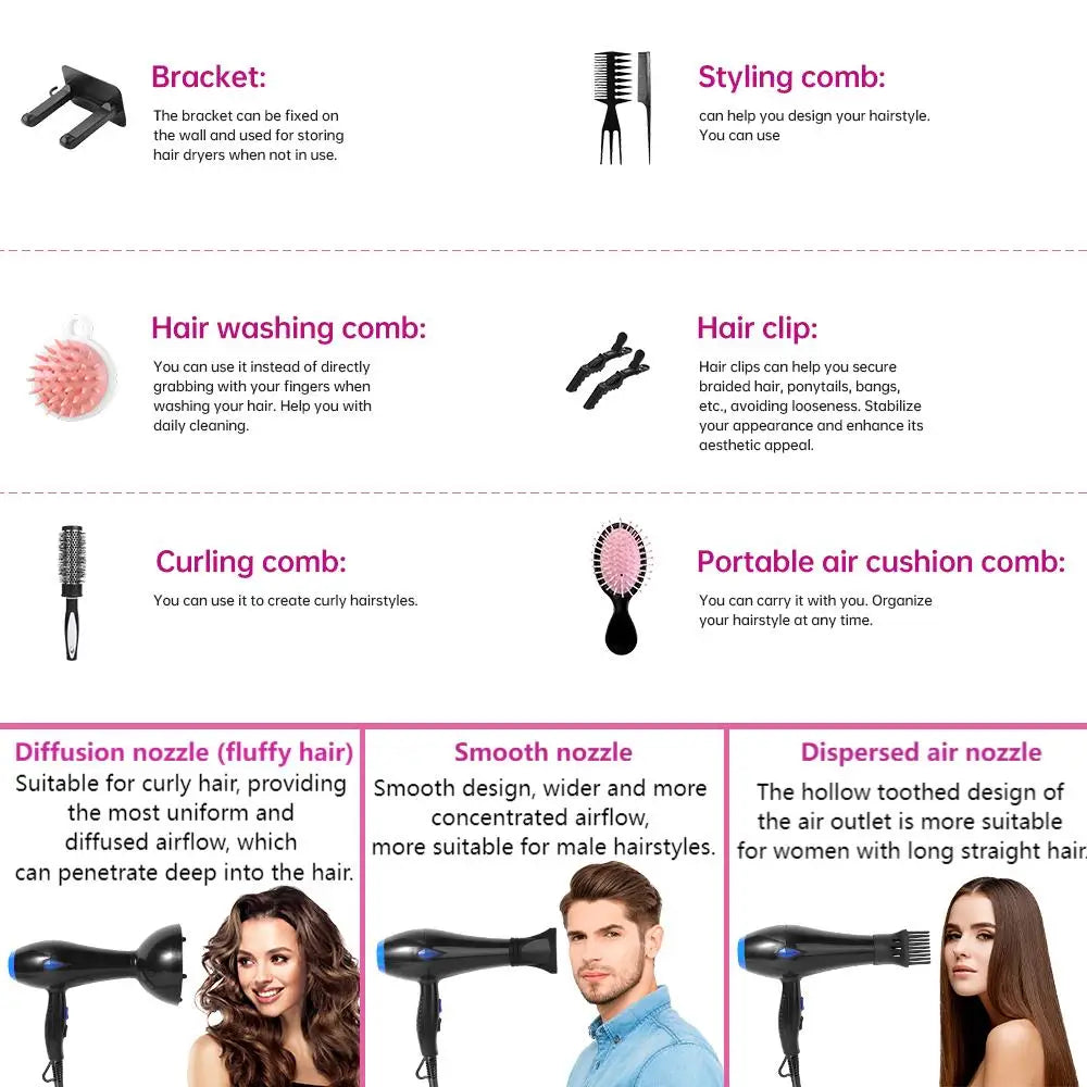 Set Hair Style da 12 Pezzi