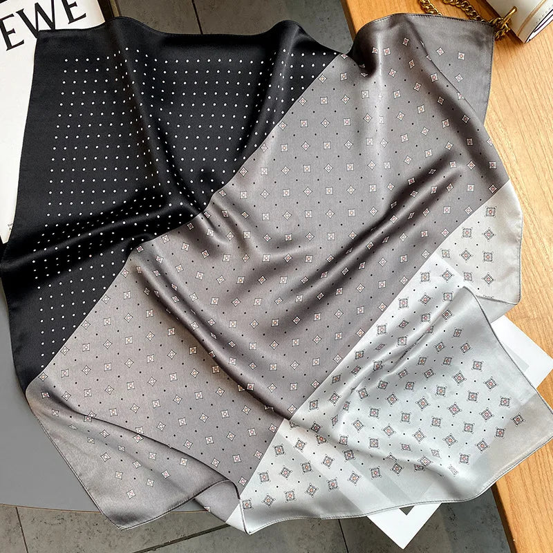 Foulard in Seta di Gelso a Stampe Fantasia