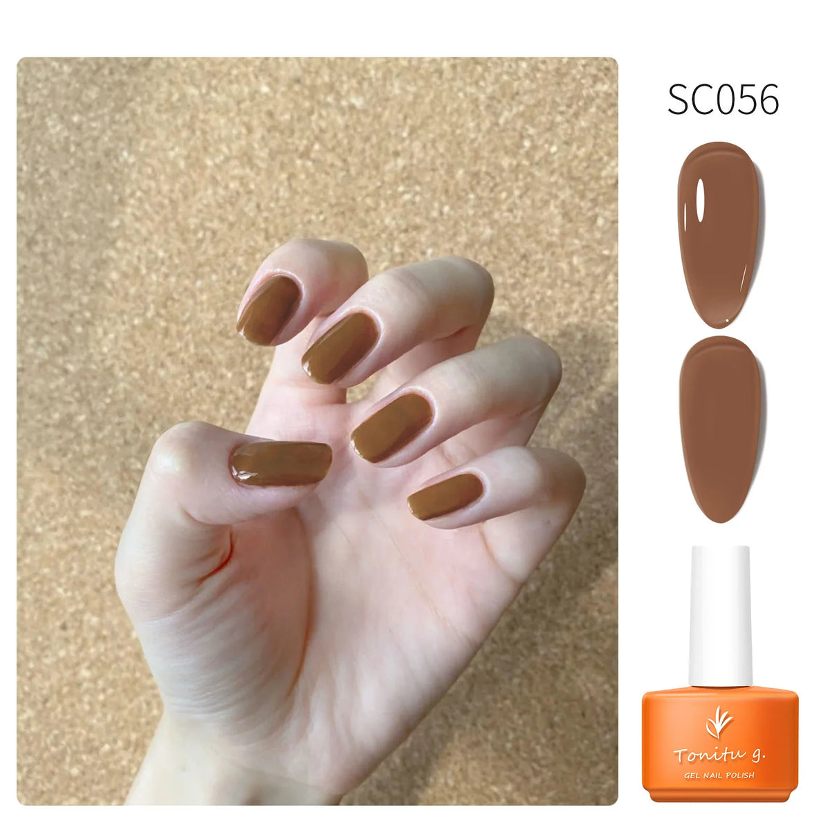 Tonitu G 7ml Semi-permanent Jelly Gel Nail Polish 59 Colors Natural Transparent  Summer Nails Art Soak Off  UV LED Gel  Varnish