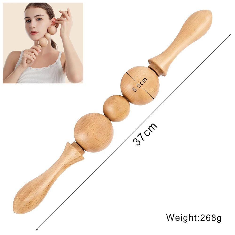 Strumenti Professionali per Massaggi in Legno Massiccio e Bamboo