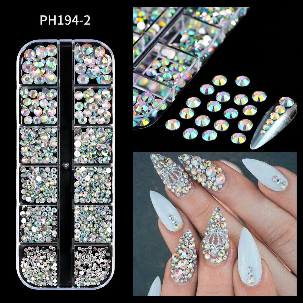 Set di Decorazioni per Nail Art