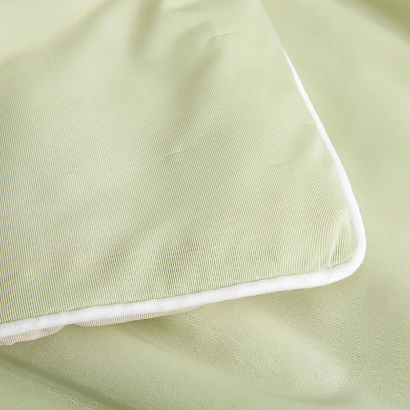 Cooling Blanket for Bed Silky Air Condition Comforter Lightweight Cooled Summer Quilt with Double Side Cold & Cooling Fabric