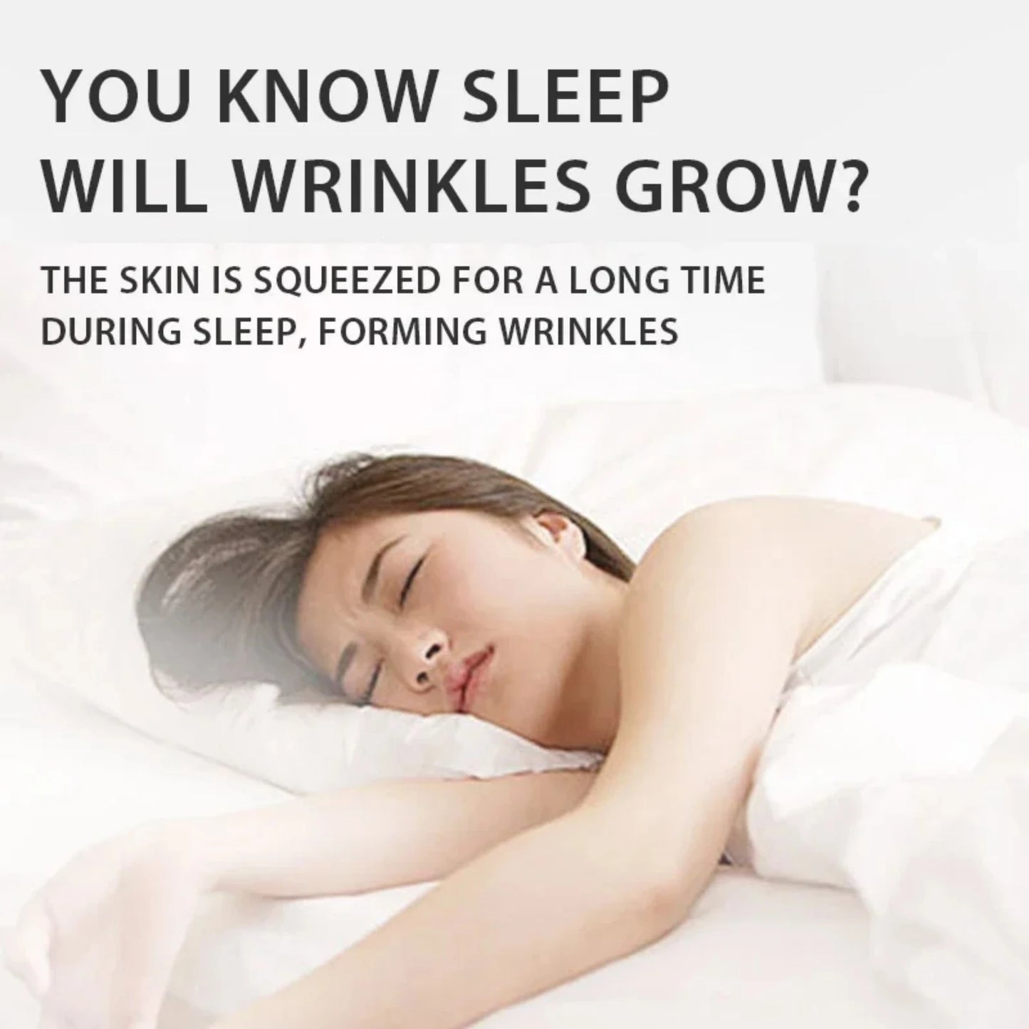 Memory Foam Face Relaxed Wrinkle Prevention Anti Aging Anti Wrinkle Beauty Bed Pillow
