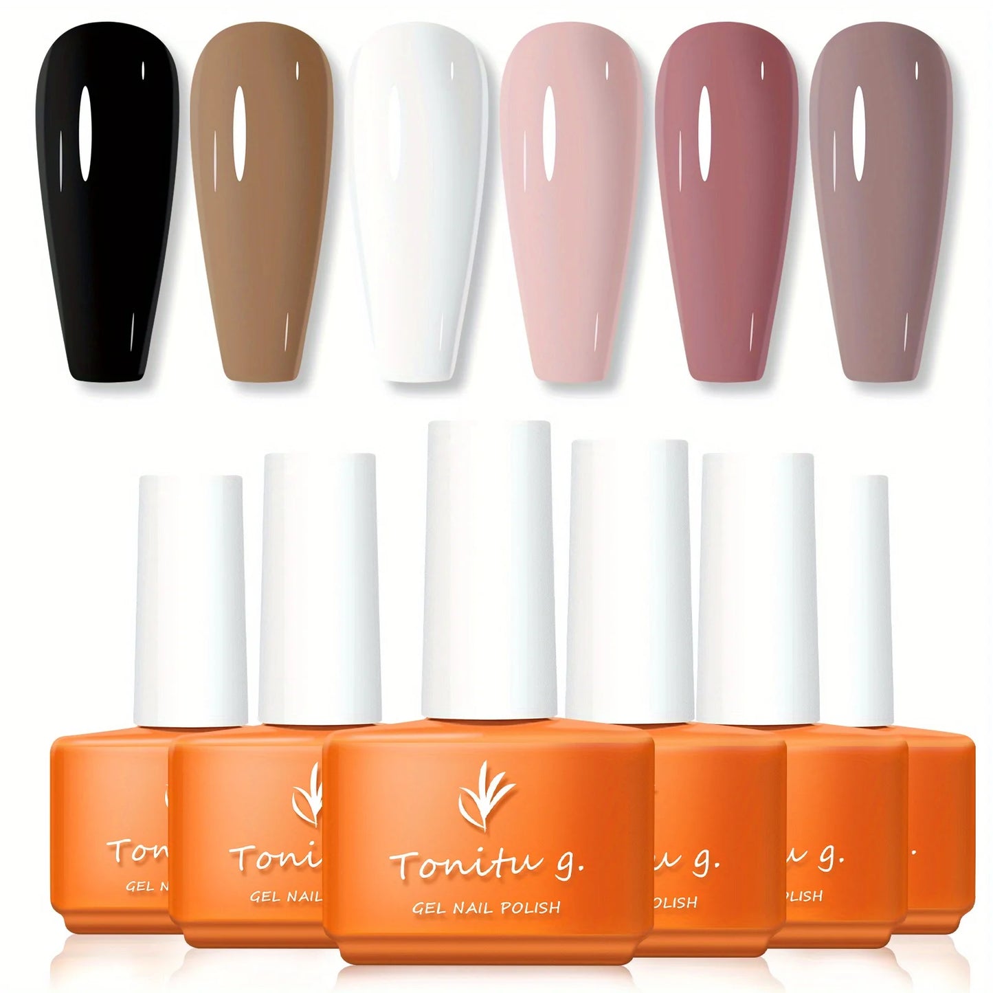 Set di 6 Smalti Gel Professionali per unghie