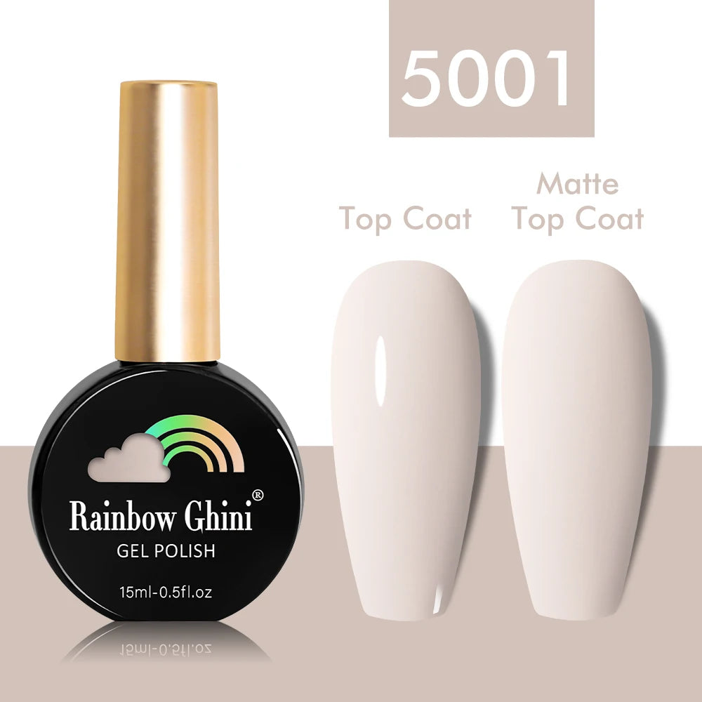 Rainbow Ghini 15ml Glitter Dark Red Gel Nail Polish Semi-Permanent Varnish UV Pale Red Nail Gel Art Supplies for Professionals