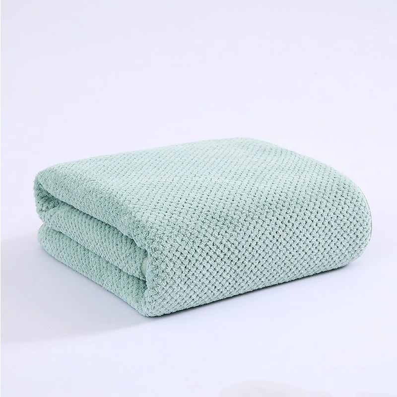 Coral Cloud Velvet Towel Thickened Bath Strong Water Absorption Microfiber Quick-drying Skin-friendly Face Wash Towel