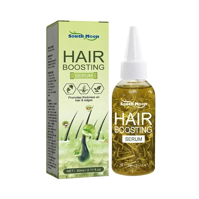 Hair Growth Oil Africa Crazy Traction Alopecia Serum Anti Hair Break Thicken Hair Loss Treatment Spray for Man Women 60ML