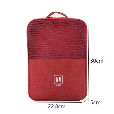 Women Portable Travel Shoe Bag Waterproof Men Shoes Storage Bags Home Shoe Closet Organizer Travel Accessories