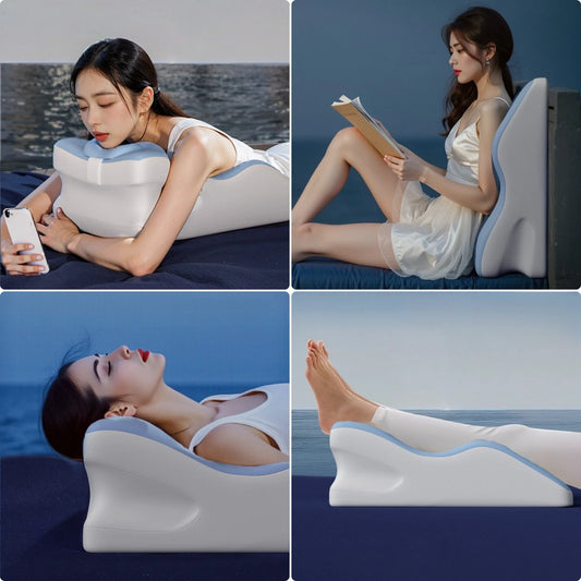 Polyester Cooling Bed Cushion for Adults Multi-Functional Breathable Pillow Summer Floor Mat Phone Reading Stomach Sleeping Pad