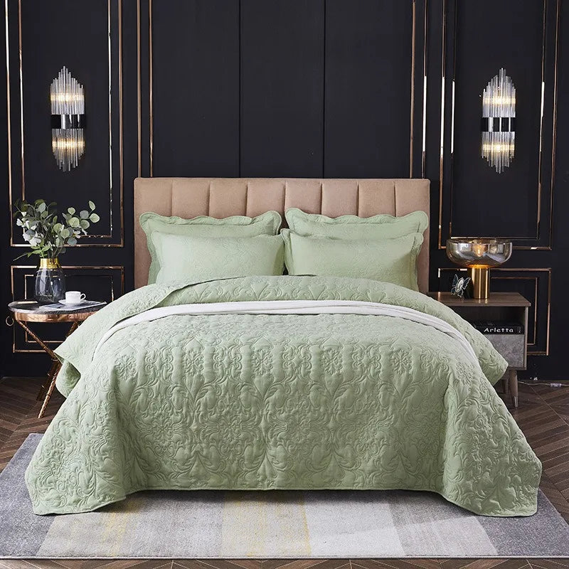 Summer Ultrasound Double King Queen Size Bedspreads Machine Washable Bed Cover Summer Soft Skin-friendly Blankets and Bedspreads