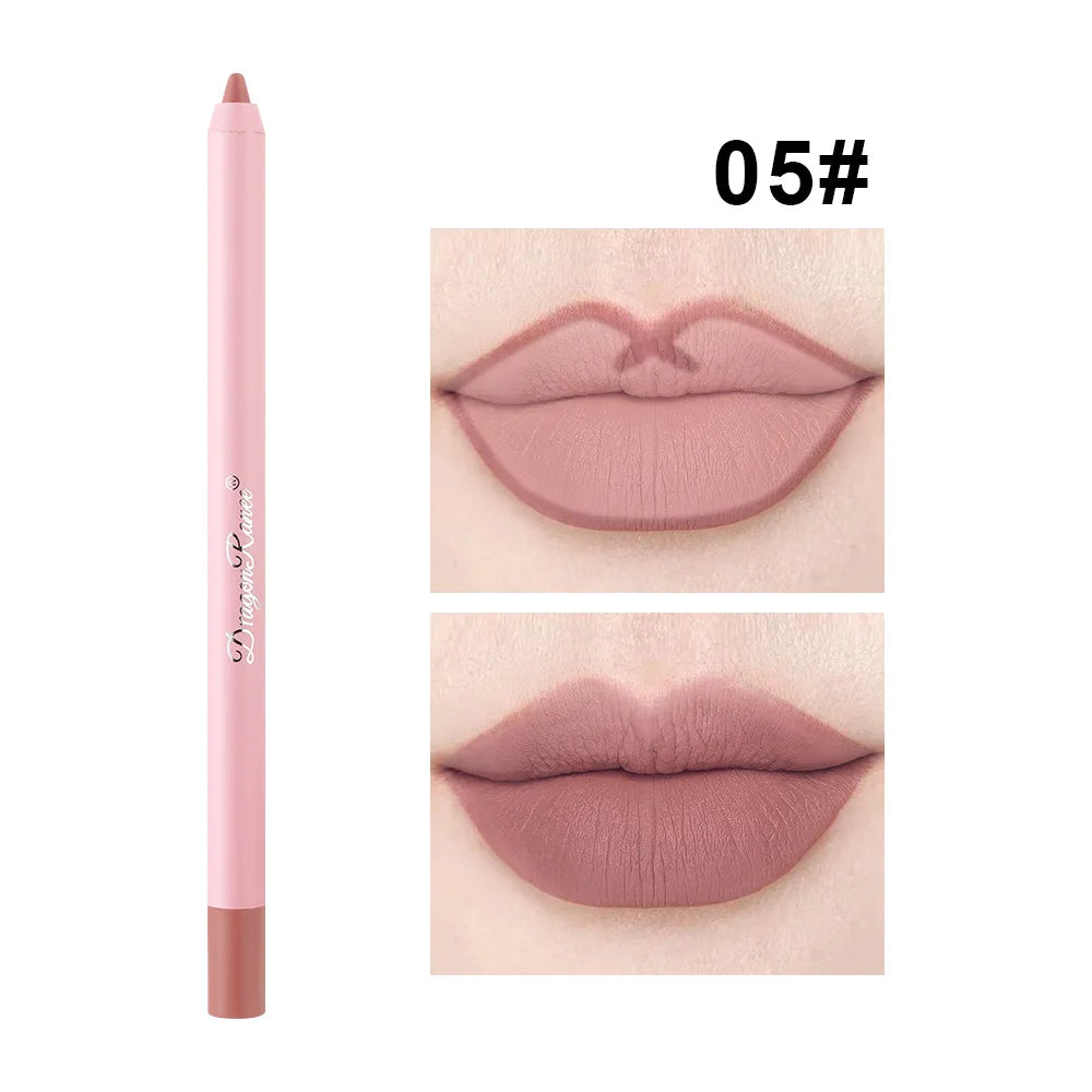 Lipliner Coreano in 12 Tonalità