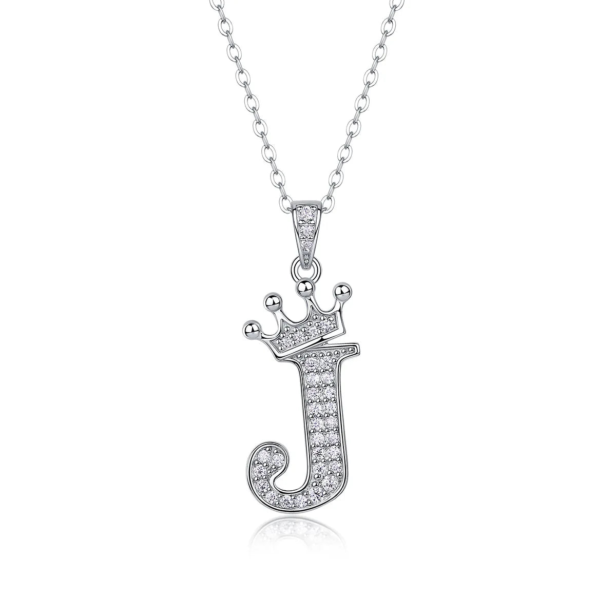 Collana con Lettere dell'Alfabeto in Moissanite D Color VVS1 Certificata
