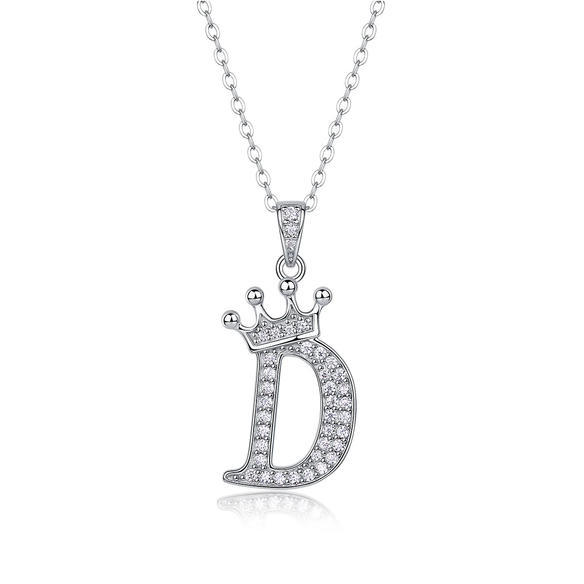 Collana con Iniziali in Moissanite