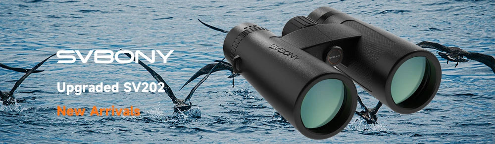 Svbony SA205 Binoculars 8X42/10X42 ED Flat-field Professional IPX7 Waterproof BAK4,Bird Watching,Stargazing,Camping,Astronomy