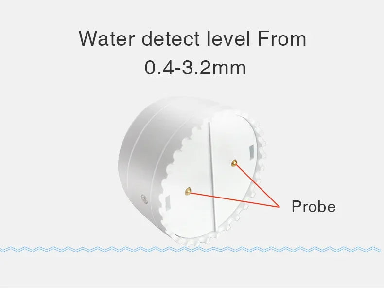 Tuya WiFi Water Leak Detector Flood Sensor Smart Life APP Remote Monitoring Flood Alert Overflow Security With Alexa Google