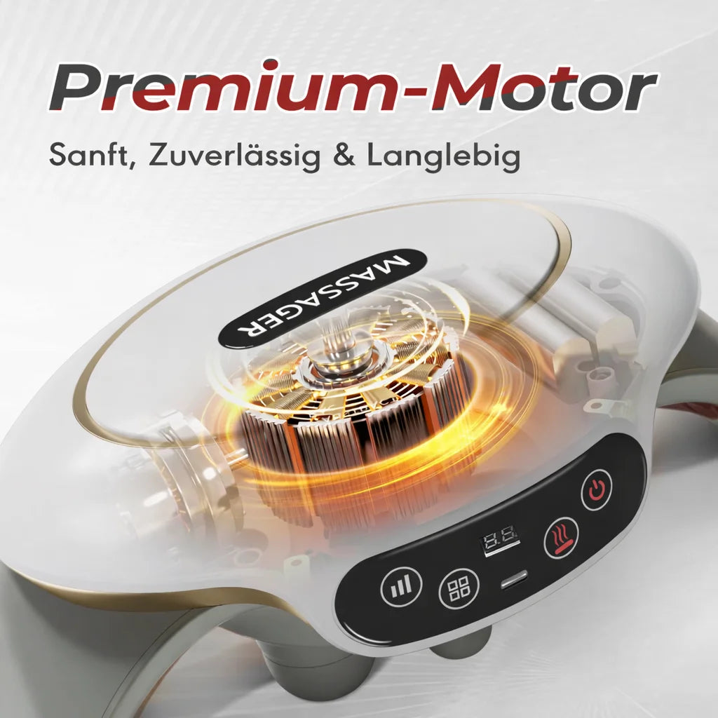 Automatic Abdominal Massager,Electric Stomach Massager Machine for Flattening Belly,Multiple-use for Waist Abdomen Back Neck Leg
