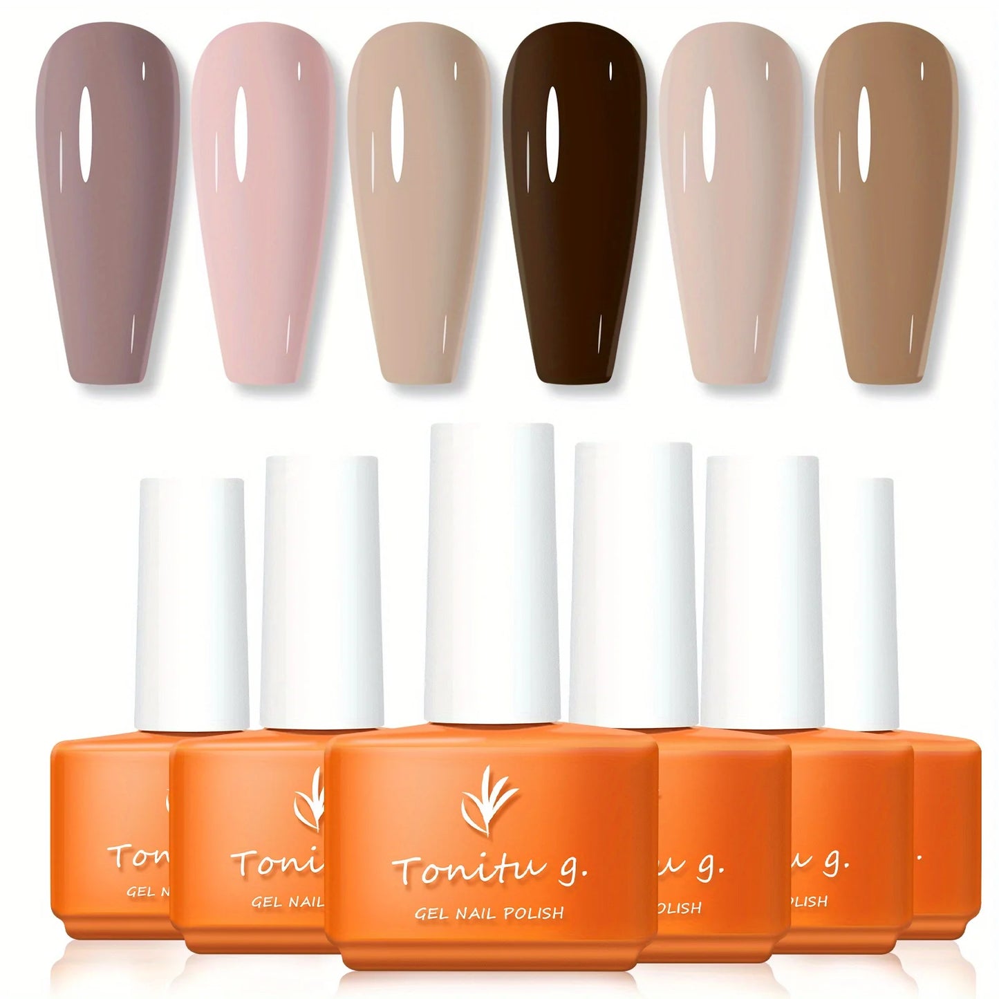 Set di 6 Smalti Gel Professionali per unghie