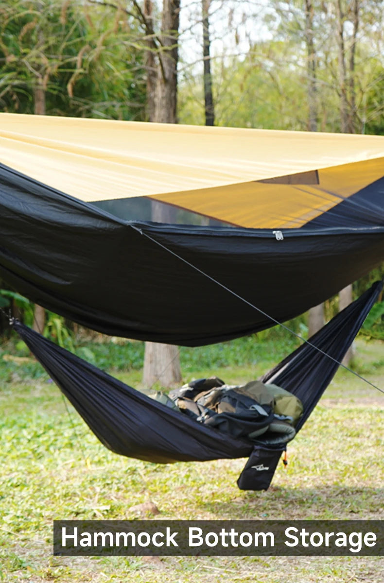 Compact Storage Organizer for Camping Hammocks Waterproof Camping Gear Storage Portable Hammock Accessory for Hiking Backpacking