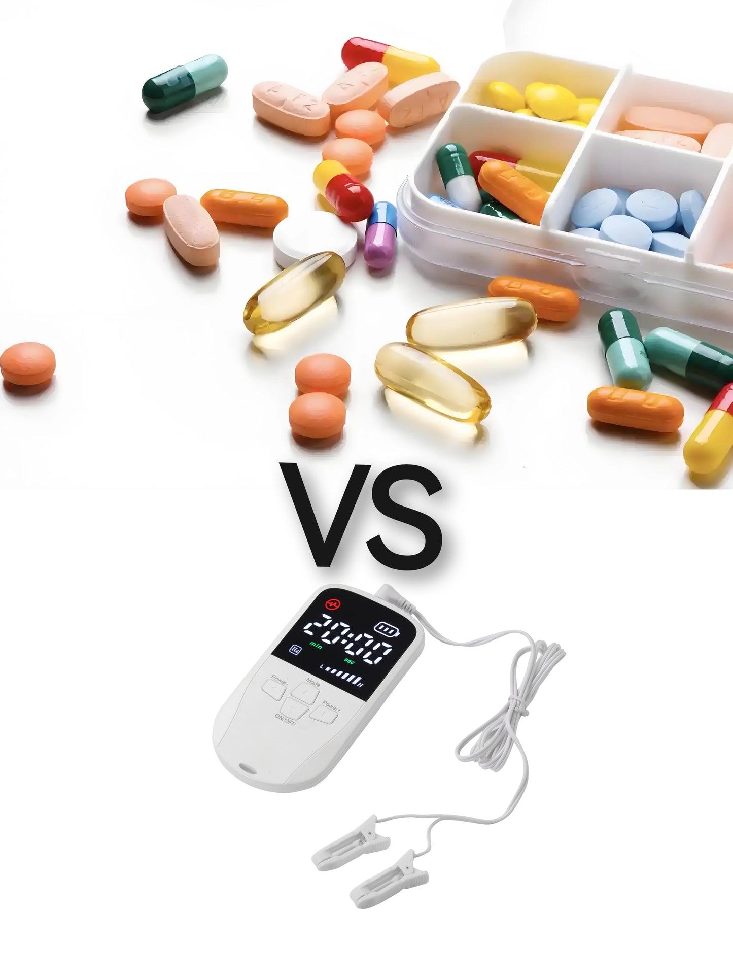 HLKGO Pro CES Therapy Device - Clinically Proven for Insomnia, Depression & Chronic Pain