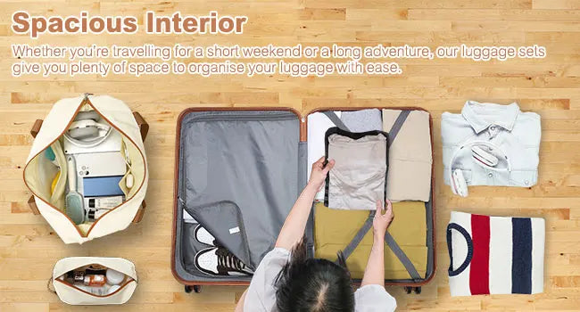 KONO 4/5/6-piece beauty case box cosmetics case hand luggage toilet bag travel bag luggage set
