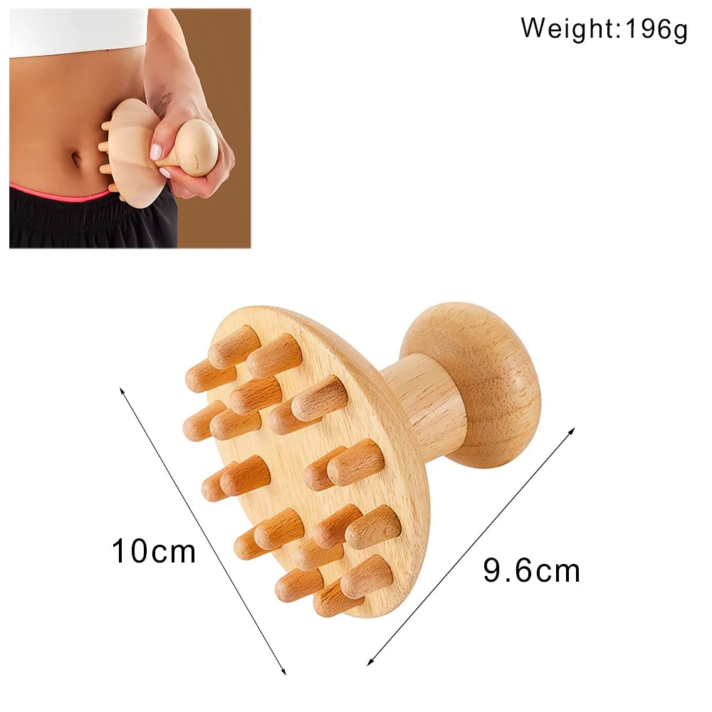 Strumenti Professionali per Massaggi in Legno Massiccio e Bamboo