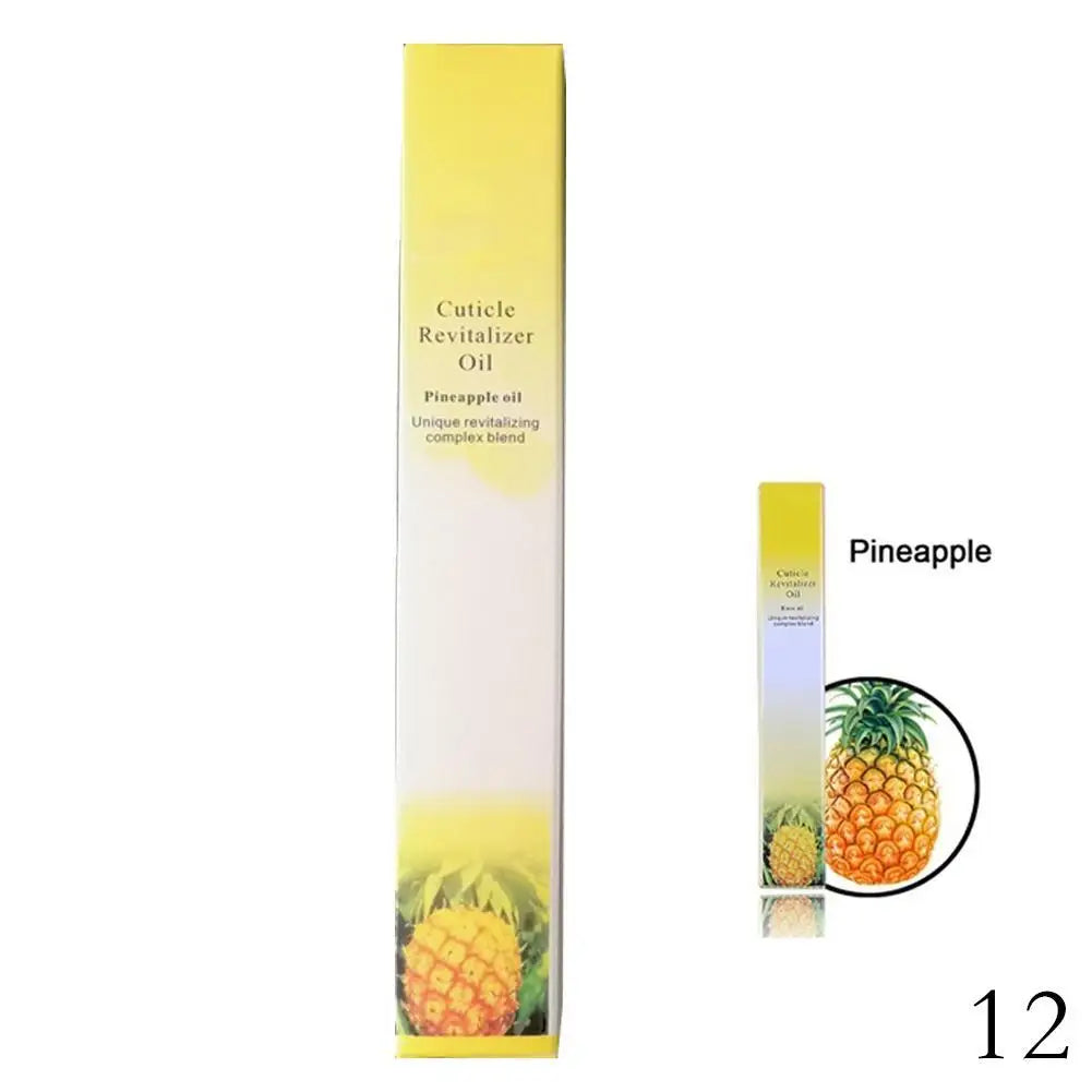 Nutrition Oil Pen for Nail Treatment, Cuticle Revitalizer Oil, Prevent Agnail, Nail Polish, Nourish Skin, 15 Smells