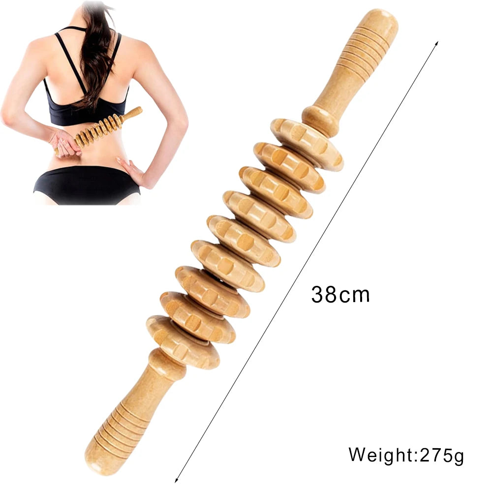 Strumenti Professionali per Massaggi in Legno Massiccio e Bamboo