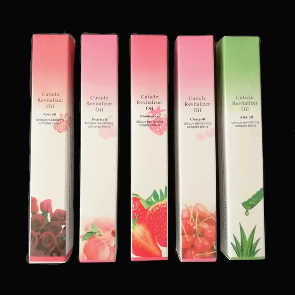 Nutrition Oil Pen for Nail Treatment, Cuticle Revitalizer Oil, Prevent Agnail, Nail Polish, Nourish Skin, 15 Smells