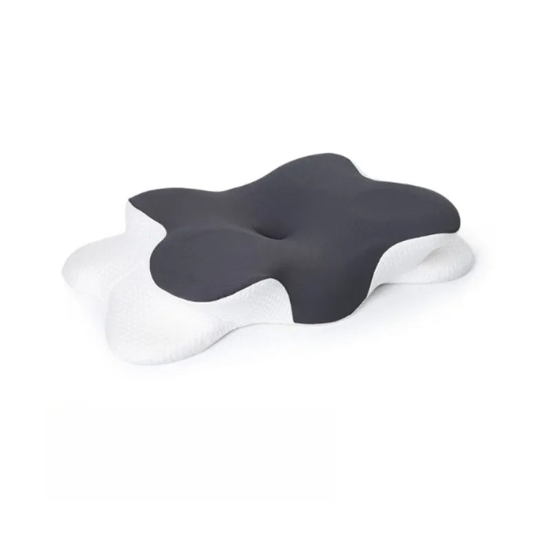 1pcs Ergonomic Memory Foam Cervical Pillow for Neck Pain Relief - Contoured Support Orthopedic Sleeping Pillow