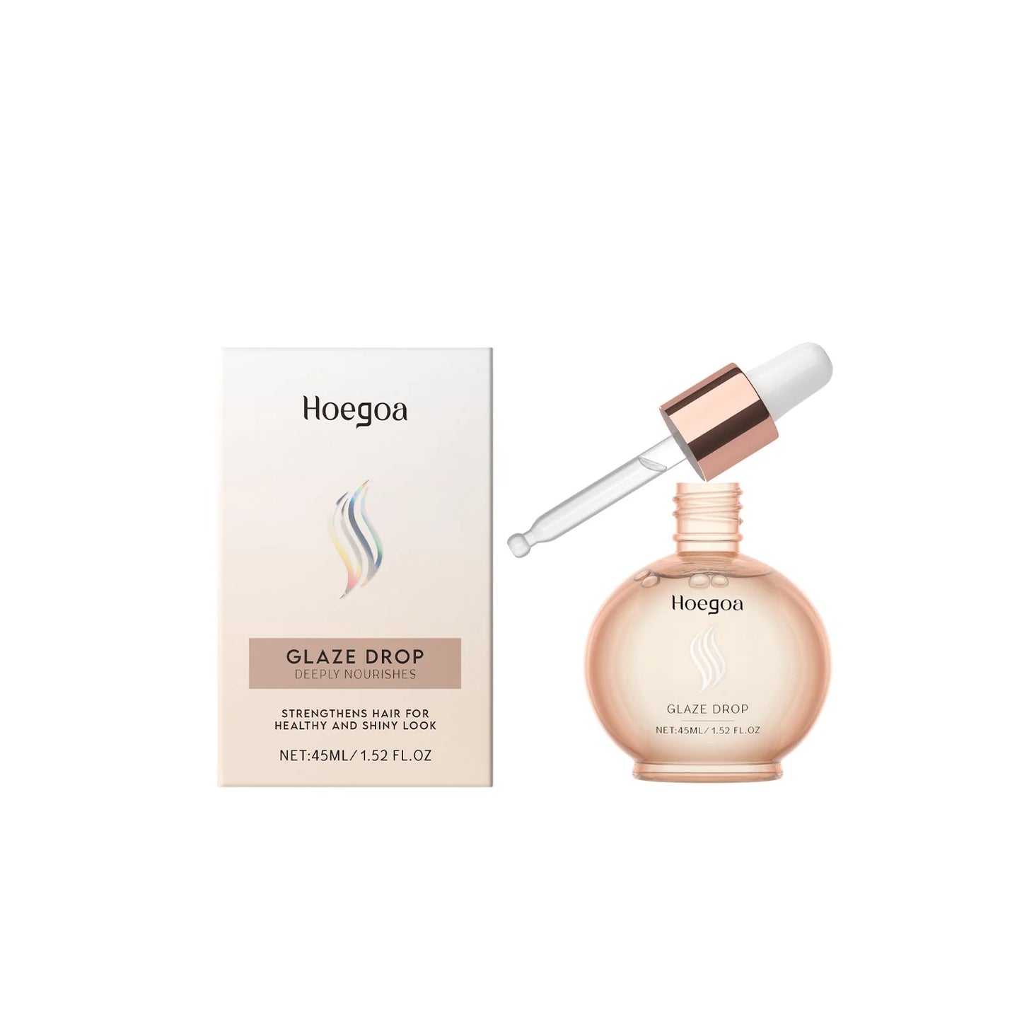 Hydrating Hair Serum for Frizzy Dry Damaged Split Ends Repair Vitamin E Smoothing Adds Shine Coconut Oil Keratin Hair Treatment